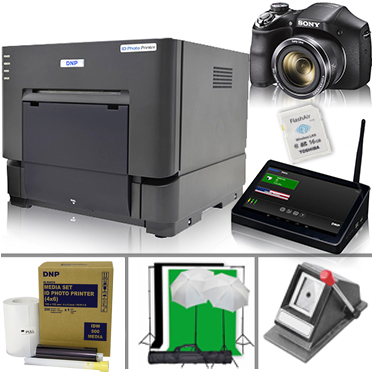 DNP IDW500 Passport & ID Photo Print Bonus Bundle System & Supplies Set IDW500-SET-BUNDLE