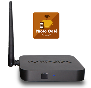 Photo Cafe Wi-Fi Print Server for the Sinfonia CS2 printer photocafe-wifi  Sinfonia Color Stream CS2 Dye Sub Photo Printer ( CHCS6145 ) (Shinko) -  FotoClub Inc - FotoClub Inc