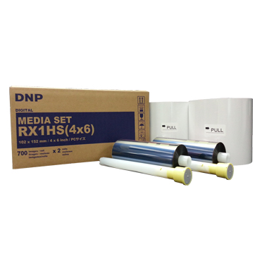 DNP DS-RX1HS 4x6' Media - 2 Rolls (1400 prints total) RX1HS(46)