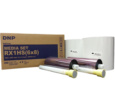 DNP DS-RX1HS 6x8" Media - 2 Rolls (700 prints total) RX1HS(68)