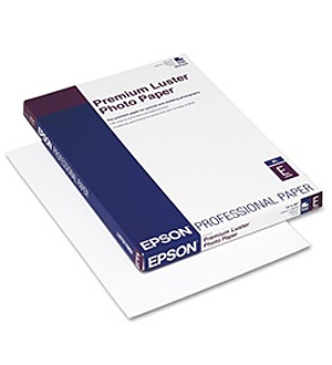 Epson Premium Luster Photo Paper - 13 x 19" - 100 Sheets (10 mil) S041604