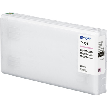 Epson SureLab D870 UltraChrome D6r-S LIGHT MAGENTA Ink Cartridge - 200 ml T43S620