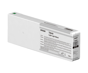 Epson UltraChrome HD Light Light Black T804900 Ink Cartridge - 700ml for P-series Standard Edition printers T804900