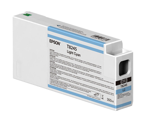 Epson UltraChrome HD Light Cyan T824500 Ink Cartridge - 350ml T824500