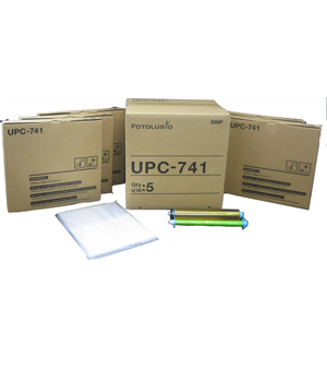 UPC-741- UPD75 8 x 10" Printer Media Case with 5 Packs- 360 Prints total UPC-741 (UPC741)